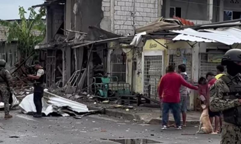 Esta explosión sería la cuarta que se registra en esta ciudad en lo que va de la semana / Foto: cortesía Somos El Oro