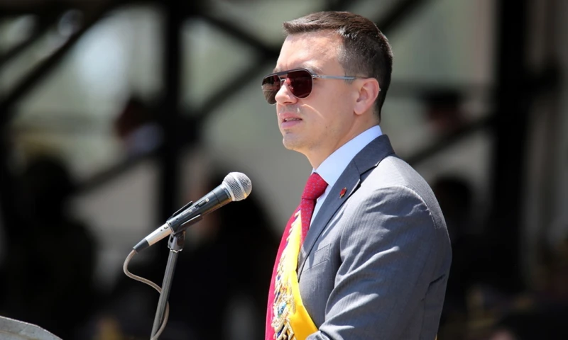 El nuevo estado de excepción se declara pocos días antes de que se inicie la campaña electoral con miras a las elecciones generales del próximo 9 de febrero, en las que Noboa busca la reelección./ Foto: cortesía