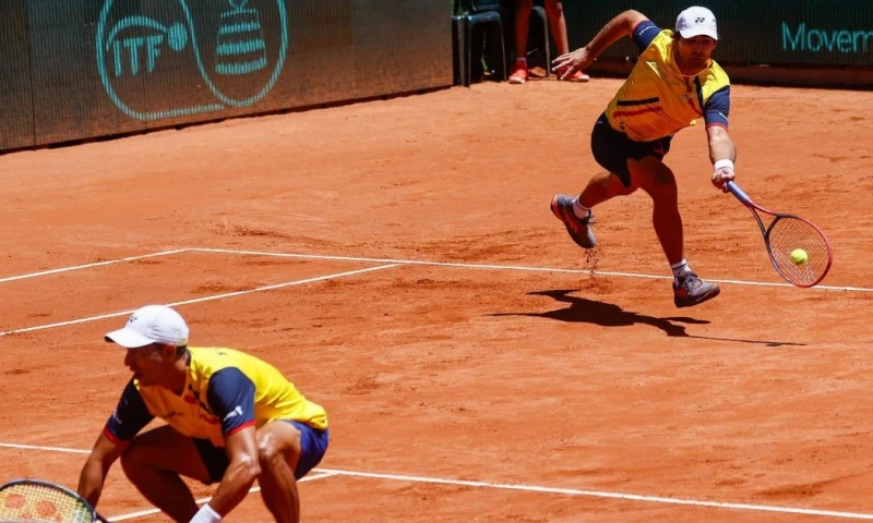 Andrés Andrade, ganó este domingo el quinto y definitivo punto a Bosnia y Herzegovina / Foto: EFE 