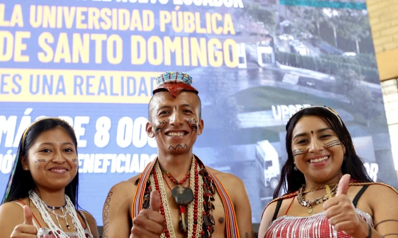 La Universidad Pública de Santo Domingo de los Tsáchilas es una realidad / Foto: cortesía Presidencia