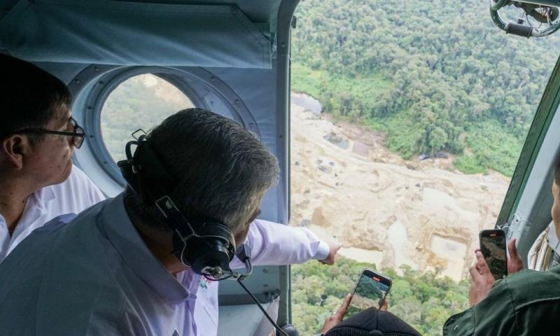 Autoridades locales de esta zona advirtieron sobre la presunta presencia en territorio peruano de Los Choneros / Foto: cortesía Ministerio de Defensa del Perú