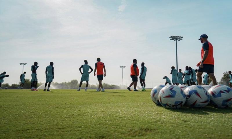 Ecuador comenzó ayer sus entrenamientos en Houston / Foto: cortesía La Tri
