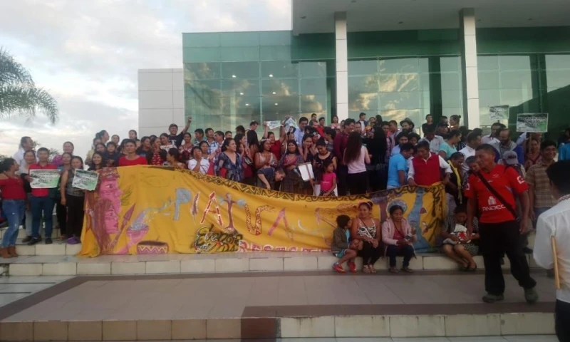 El caso ya ha unido a 13 comunidades kichwua de Pastaza que no permitirán la explotación. Foto: Ecuavisa