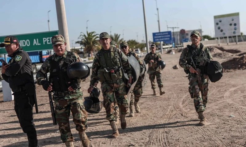 Los jefes militares declararon que solo se permitirá el ingreso habitual de ciudadanos ecuatorianos a Perú por el Centro Binacional de Atención Fronteriza (Cebaf)/ Foto: Cortesía EFE