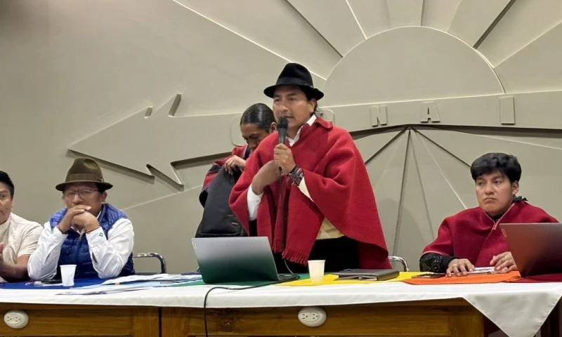 Principales noticias de Ecuador hoy - 28 de Marzo de 2025 / Foto: cortesía Pachakutik