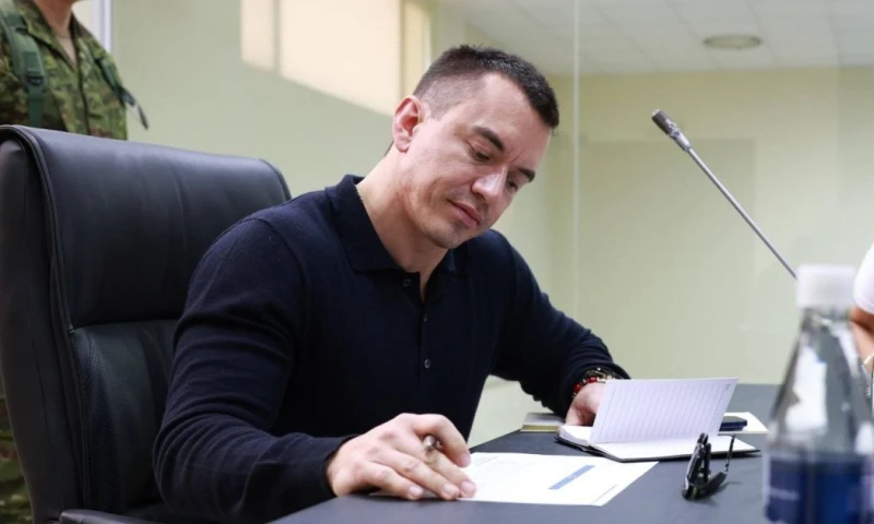 Principales noticias de Ecuador hoy - 27 de marzo de 2026 / Foto: cortesía Presidencia