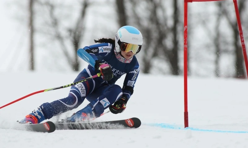 Sarah Escobar, la primera mujer ecuatoriana en unos Juegos Olímpicos de Invierno / Foto: EFE 