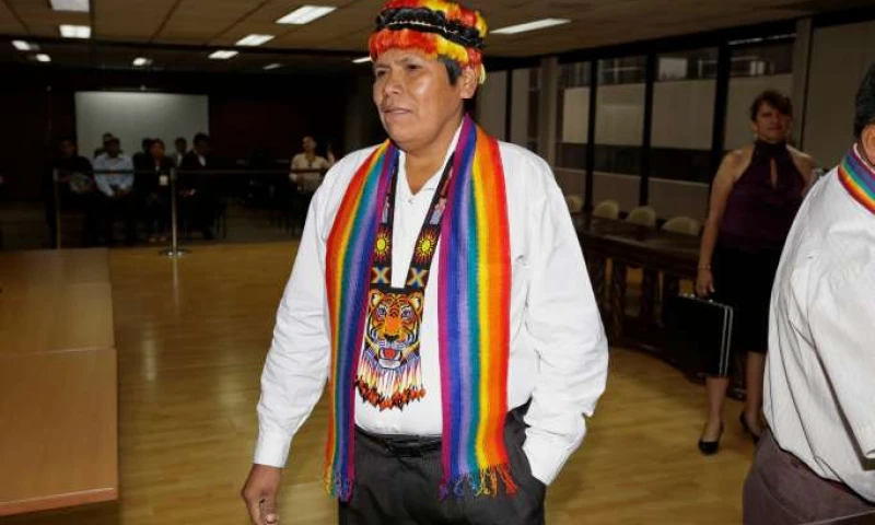 Libre. Pepe Acacho, exasambleista, recuperó la libertad. El presidente Lenín Moreno firmó el decreto 530 para su indulto. Foto: La Hora