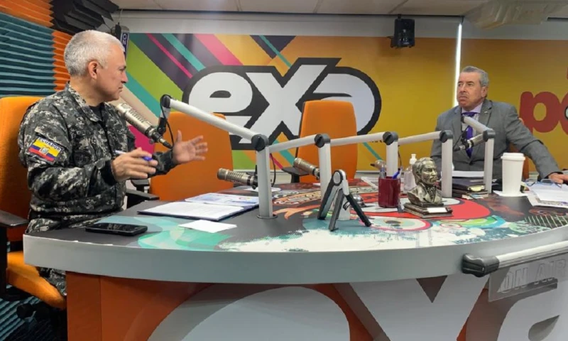 El comandante general de la Policía Nacional de Ecuador, Fausto Salinas, afirmó que "en la autopsia se habla de estrangulamiento y de asfixia" / Foto: cortesía Policía Nacional