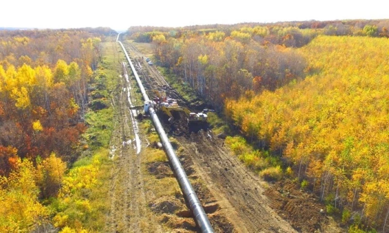 Este gasoducto forma parte del corredor energético del noreste / Foto: cortesía S.L. Kanthan