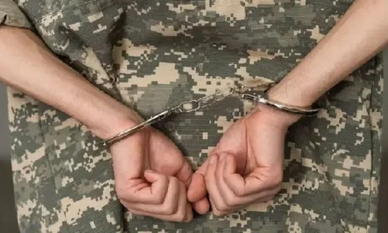 El militar es un cabo primero de infantería identificado como Alex Marcelo A. G. / Foto: cortesía Fiscalía