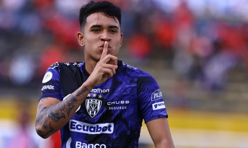 Kendry Páez anotó ante El Nacional / Foto: cortesía Independiente del Valle