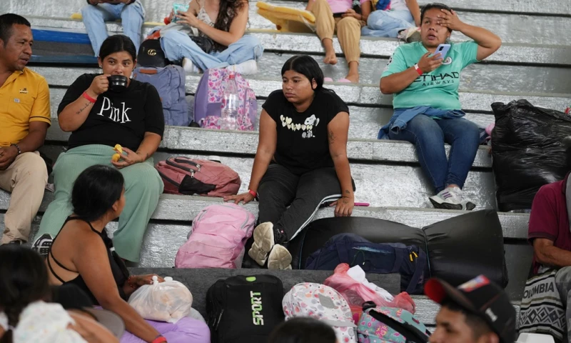 Más de 300 personas fueron desplazadas de la zona rural de Ampudia, en Jamundí debido al conflicto/ Foto: cortesía