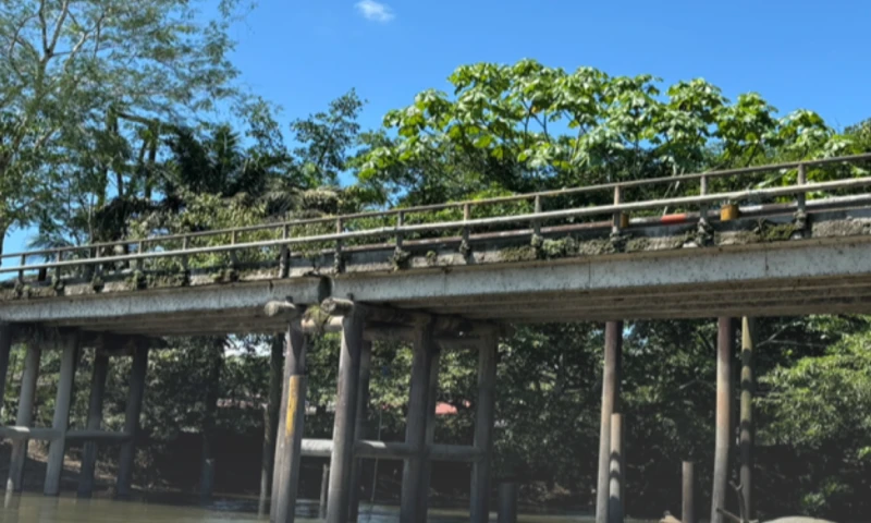 Los puentes se levantarán en la carretera E204 Shushufindi-Aguarico 3 / Foto: cortesía MTOP