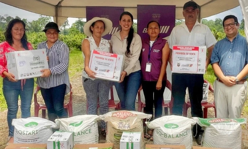 Los beneficiarios son de Tena, Archidona y Arosemena Tola / Foto: cortesía MAG