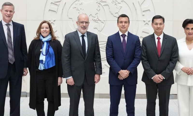  El acuerdo contempla reformas fiscales y energéticas para reducir el déficit y asegurar financiamiento externo./ Foto: cortesía Daniel Noboa