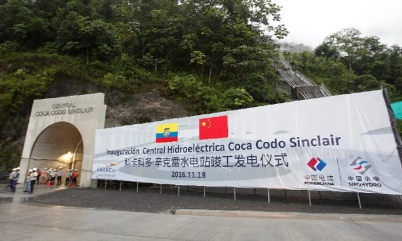 Coca Codo Sinclair fue inaugurada en 2016 / Foto: cortesía El Comercio 