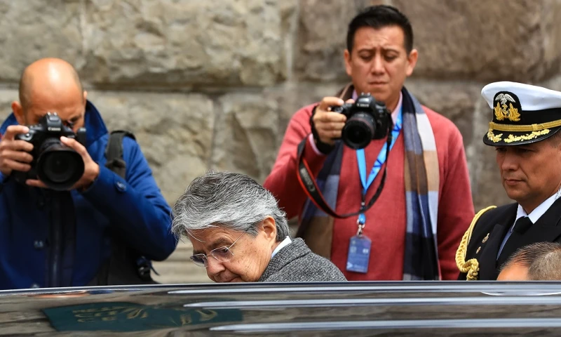 El pronunciamiento de Lasso se da un día después de que la Corte Constitucional diera luz verde a la realización del juicio político por peculado / Foto: EFE