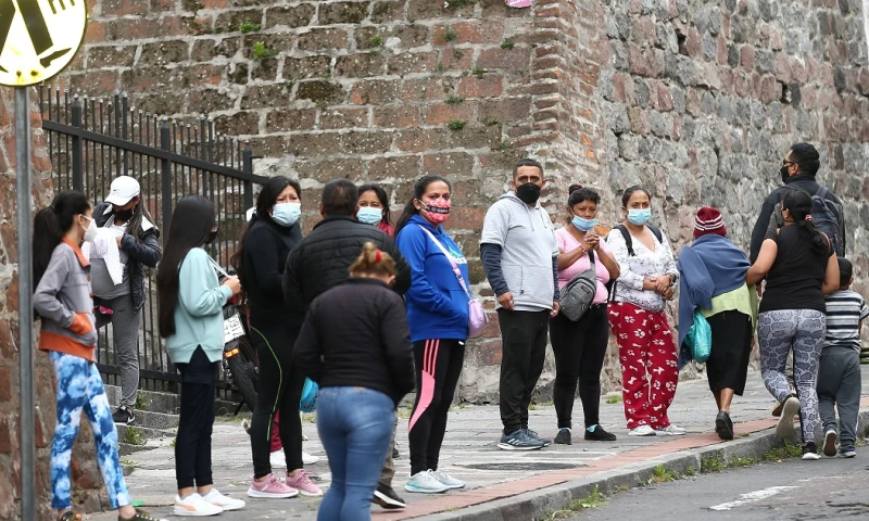 El sismo tuvo una magnitud de 4,52, con epicentro situado a 13, 45 kilómetros de Quito / Foto: EFE