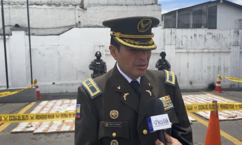 Las autoridades también aprehendieron a tres personas e incautaron 2 vehículos/ Foto: cortesía Policía Nacional