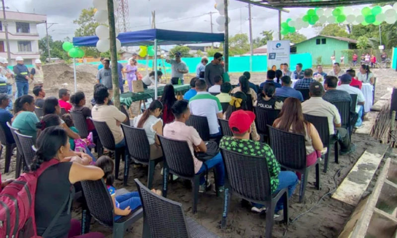 El proyecto busca fortalecer la atención médica en esta zona de la Amazonía ecuatoriana mediante nueva infraestructura sanitaria / Foto: cortesía