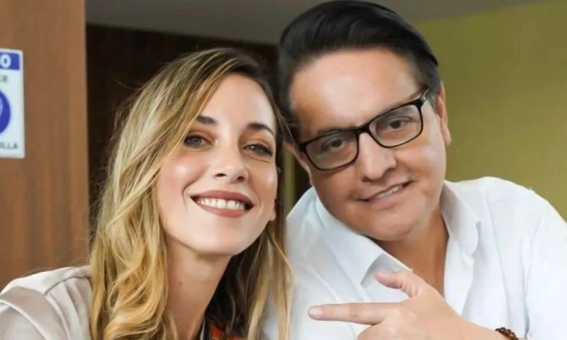 Andrea González fue candidata a la vicepresidencia en 2023 junto a Fernando Villavicencio / Foto: cortesía 