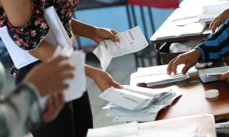 La lista oficialista sumó 679 votos, seguida por Pachakutik, que obtuvo 657 sufragios, equivalentes al 42,8 % / Foto: cortesía CNE