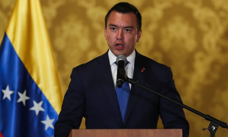 El gobernante consideró que su partido ha desplazado a la Revolución Ciudadana como la primera fuerza del país / Foto: EFE