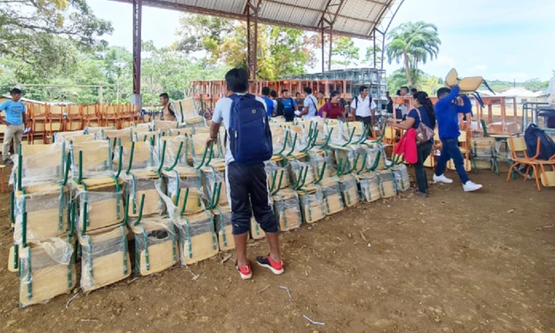 El objetivo es realizar mejoras en infraestructura, mantenimiento, construcción de aulas, mobiliario, entre otros / Foto: cortesía ministerio de Educación 