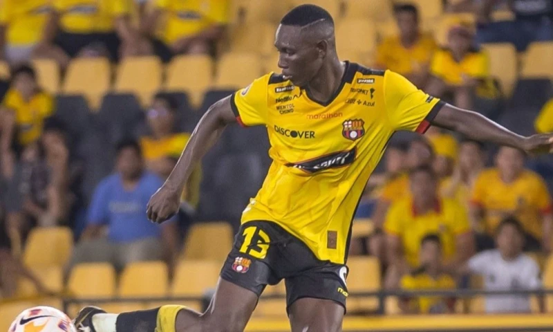 Janner Corozo fue el autor del segundo gol torero ante Delfín / Foto: cortesía Barcelona