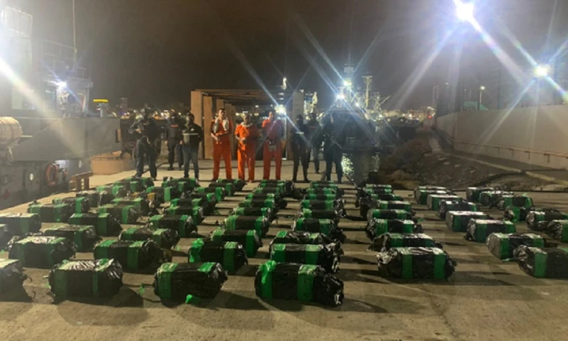 Desde inicios de 2023 se han confiscado más de 183 toneladas de drogas en Ecuador / Foto: cortesía revista Reacción