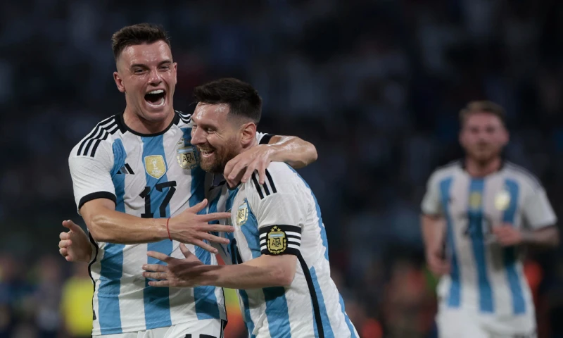 Posteriormente la selección dirigida por Lionel Scaloni se enfrentará a Guatemala / Foto: EFE