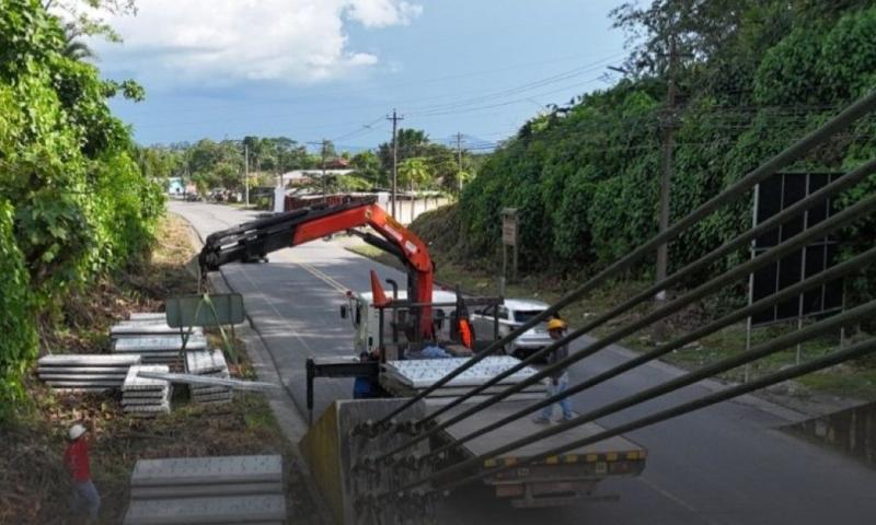 La intervención del puente sobre el río Napo forma parte de la Red Vial Estatal E45 / Foto: cortesía MIT