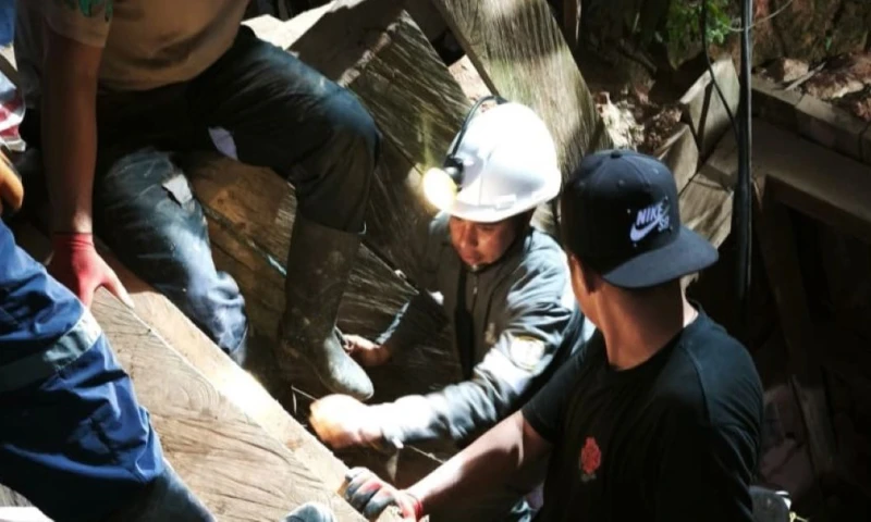 El accidente ocurrió en la mina 'El Miñón' / Foto: cortesía ANM