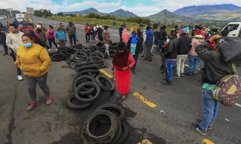 Una persona falleció en Shushufindi por obstaculización de vías debido a las protestas / Foto: cortesía ministerio de Salud