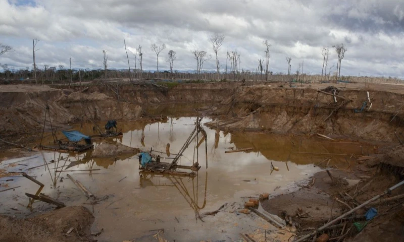 El tráfico de mercurio procede de las minas mexicanas ubicadas en la reserva de la biosfera Sierra Gorda / Foto: cortesía OjoPúblico