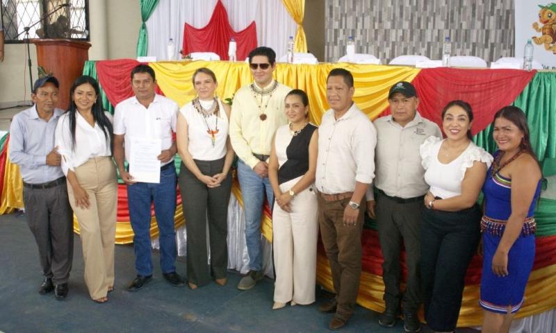 Las acciones forman parte de una estrategia que articula conservación ambiental, infraestructura básica y reactivación productiva en la Amazonía / Foto: cortesía MAE