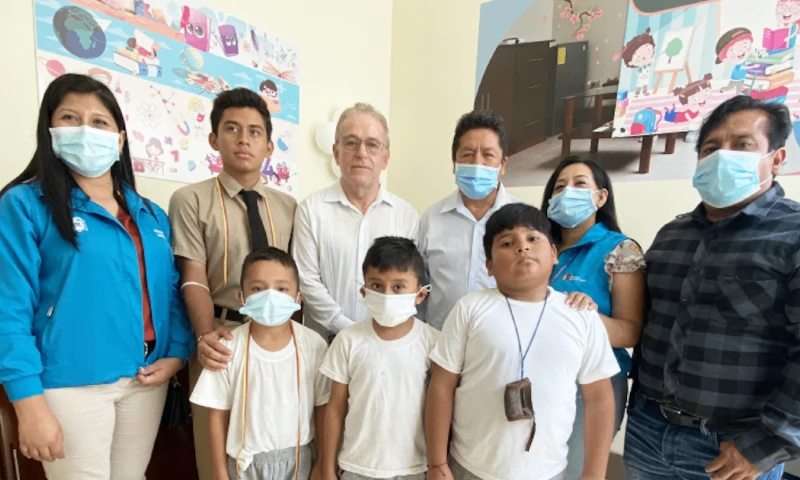 Yantzaza ahora cuenta con un Aula Hospitalaria / Foto: Cortesía ministerio de Educación
