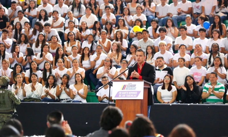 Principales noticias de Ecuador hoy - 27 de noviembre de 2024 / Foto: cortesía Presidencia 