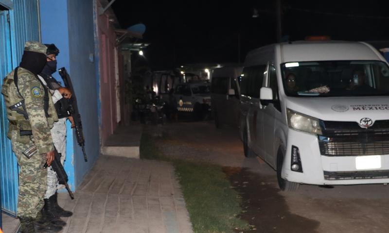 Las fuerzas castrenses llegaron a la zona pero no encontraron a ninguna persona secuestrada / Foto: EFE 