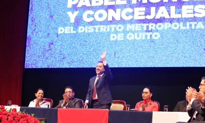 En Quito, el correísmo recuperó la Alcaldía con Pabel Muñoz y mantuvo la Prefectura con Paola Pabón / Foto: cortesía Municipio de Quito