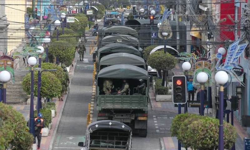 En Imbabura se han producido la mayoría de enfrentamientos entre las fuerzas estatales y los manifestantes / Foto: EFE
