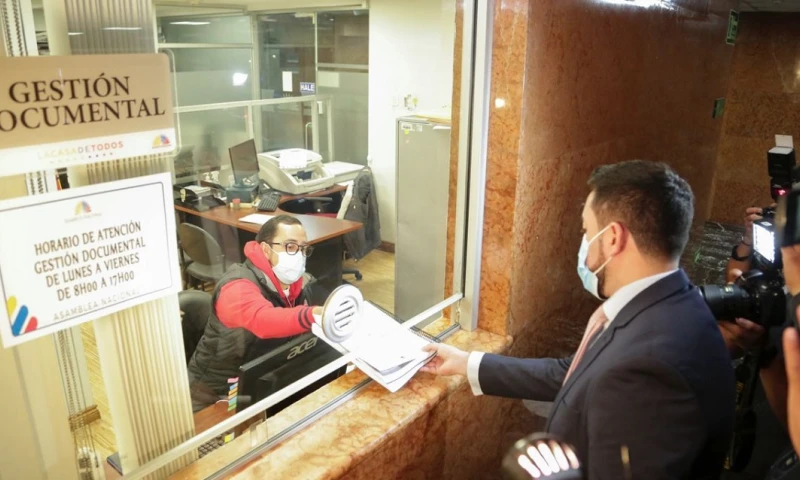 Ejecutivo envía proforma presupuestaria a análisis de la Asamblea / Foto: cortesía Asamblea