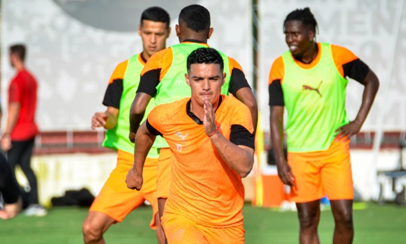 Liga se encuentra entrenando en el complejo del Flamengo / Foto: cortesía LDU