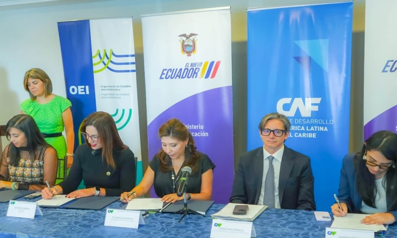 La OEI ya ha colaborado con el Ministerio de Educación de Ecuador en diversos proyectos / Foto: cortesía Ministerio de Educación