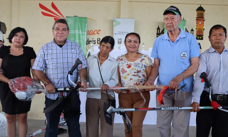 Se certificaron a 20 productores del pueblo kichwa de Rukullacta/ Foto: cortesía MAG