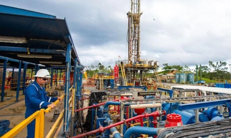 Auca produce 72.000 barriles de petróleo diarios / Foto: cortesía Petroecuador