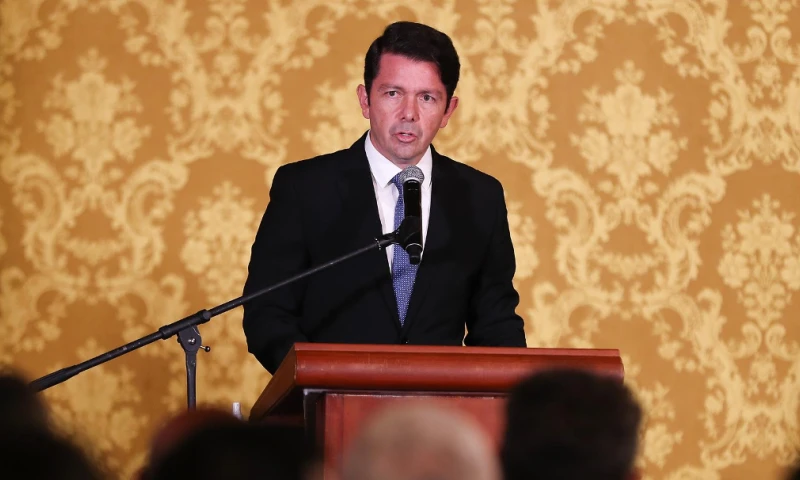 El ministro de Gobierno, Francisco Jiménez, confirmó este lunes en rueda de prensa que el decreto está en elaboración / Foto: EFE