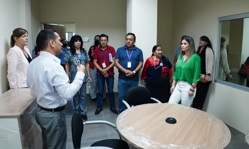 Se implementaron dos cámaras de Gesell en las instalaciones del Consejo de la Judicatura de Lago Agrio / Foto: cortesía Secretaría Derechos Humanos