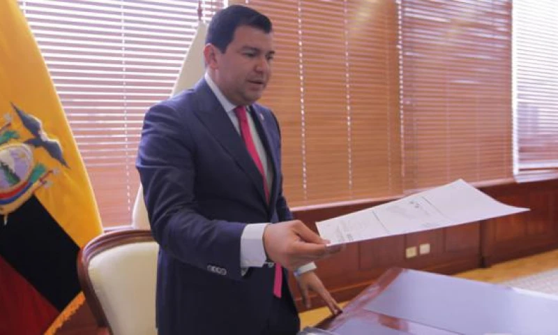 El presidente de la Asamblea Nacional, Cesar Litardo. Foto: Patricio Terán / El Comercio